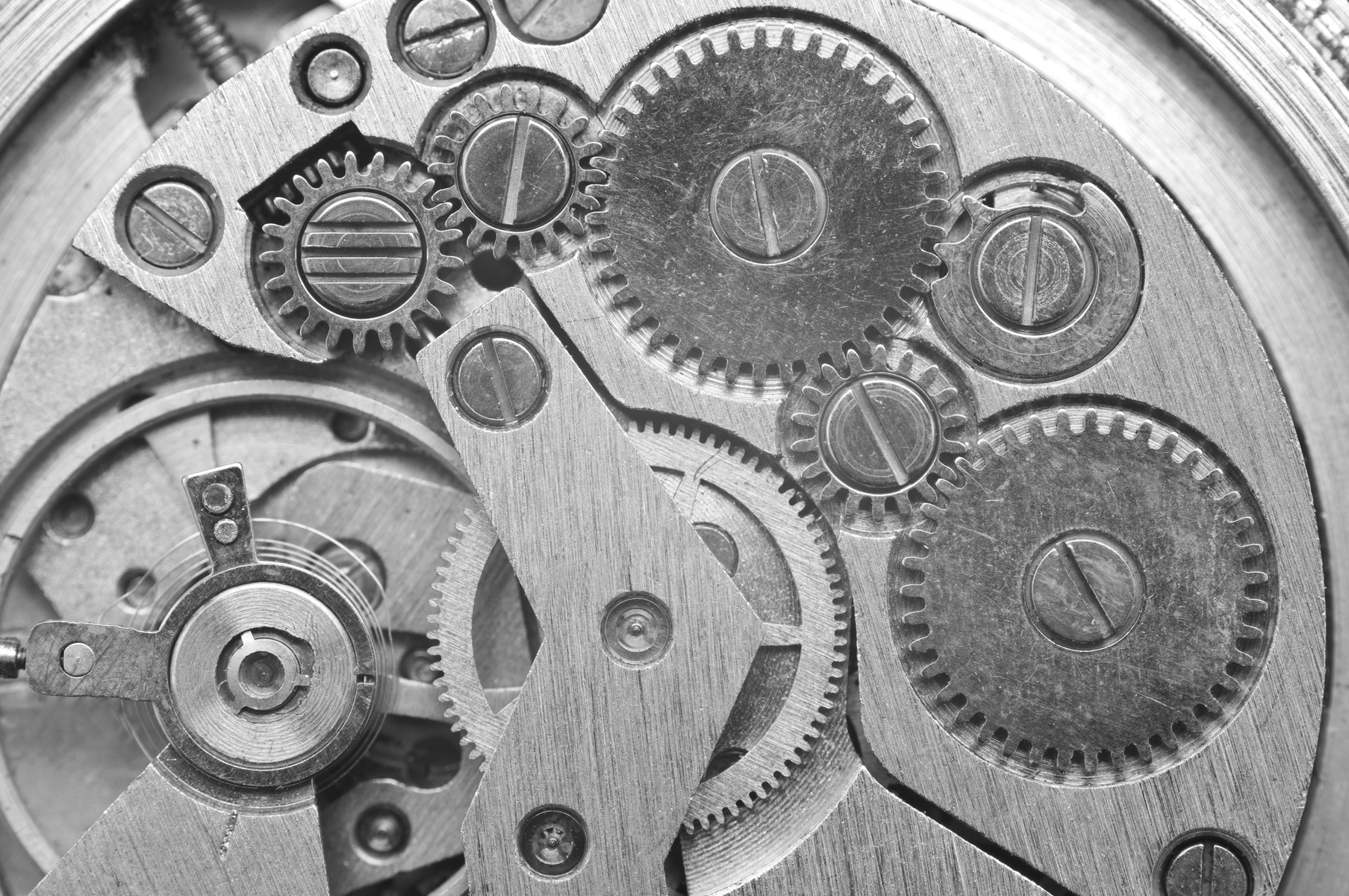 Metallic Clockwork Gears